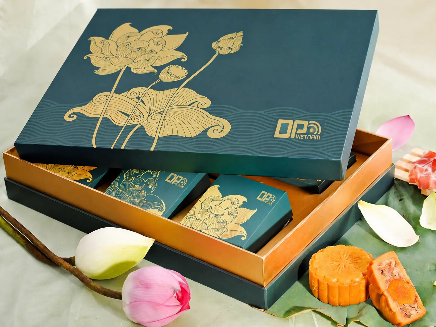 Hộp Âm Dương Đựng Bánh Trung Thu Cao Cấp – Giải Pháp Bao Bì Sang Trọng Cho Mùa Trăng