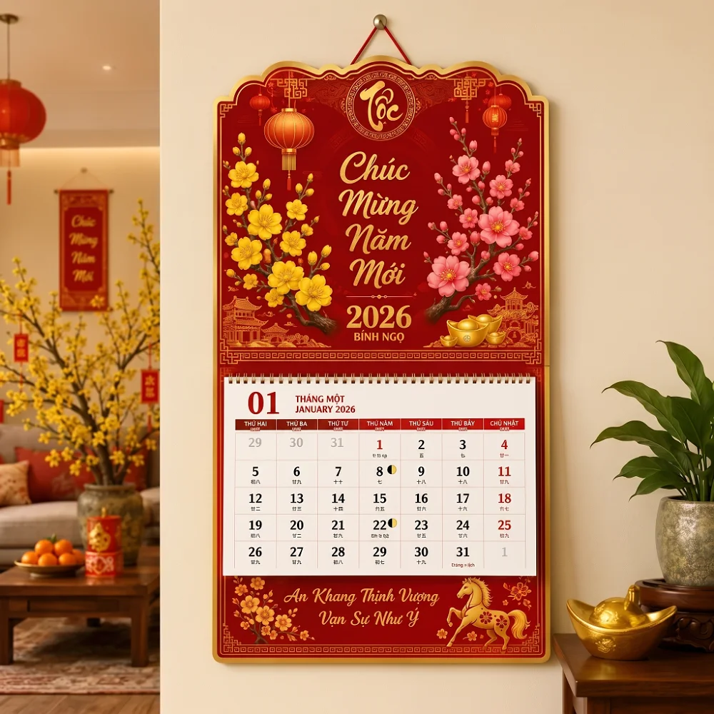 Lịch treo tường - Ảnh 3