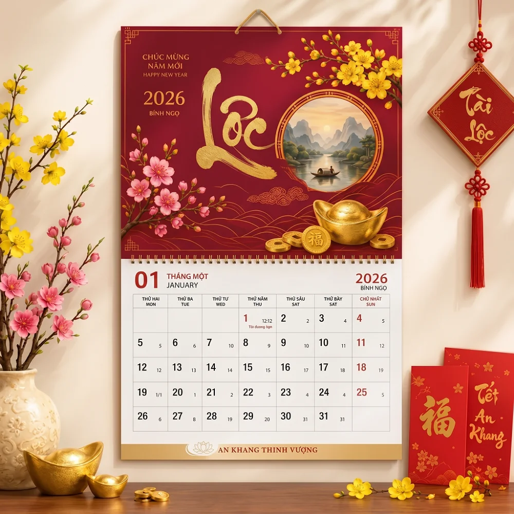Lịch treo tường - Ảnh 4