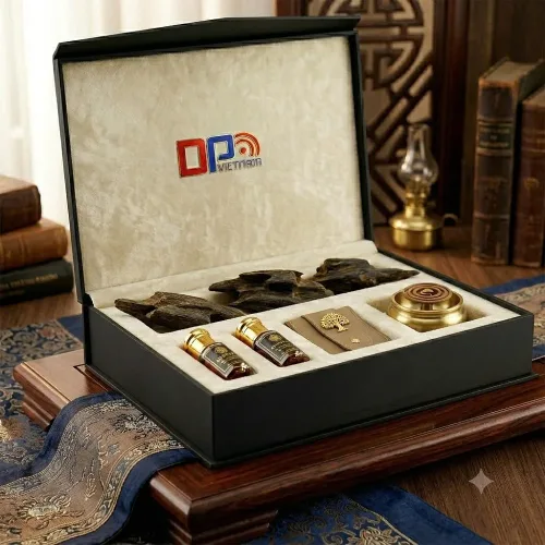 Hộp Quà Tặng Trầm Hương – Đẳng Cấp Sang Trọng Từ Nghệ Thuật Thủ Công