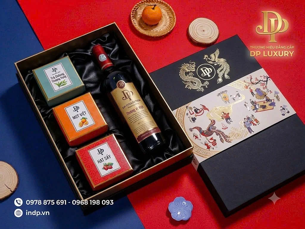 Hộp Quà Tết Cao Cấp – Tuyệt Phẩm Quà Tặng Sang Trọng Từ DP Luxury